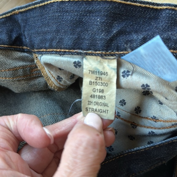 Mens Lucky Brand jeans 221 original 29/32 straight leg denim cowboy classic - Picture 10 of 11